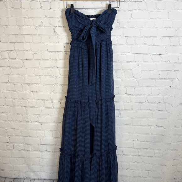 Tularosa | Dresses | Tularosa Oliver Halter Maxi Navy Dress Size Xxs |  Poshmark